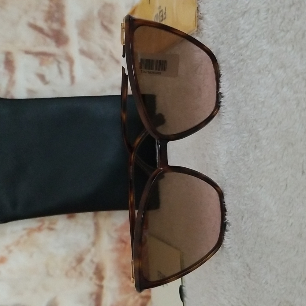 New Fendi Injection Plastic Cat-Eye Sunglasses - Picture 3 of 16